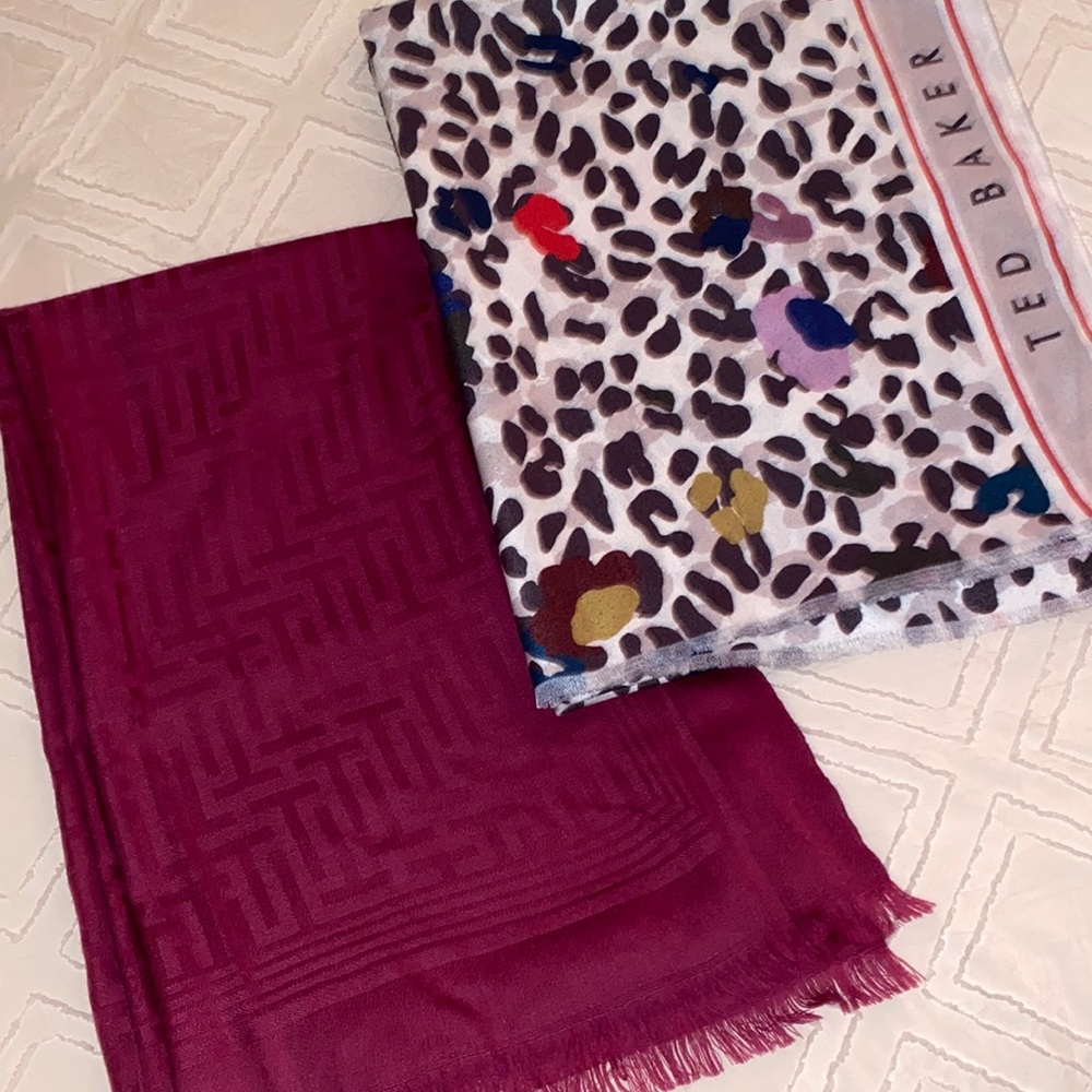 ted baker scarves (selling as a pair)